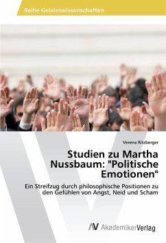 Studien zu Martha Nussbaum: "Politische Emotionen"