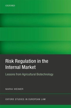 Risk Regulation in the Internal Market - Weimer, Maria