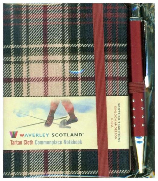 Dress Tartan Notebook Mini with Pen