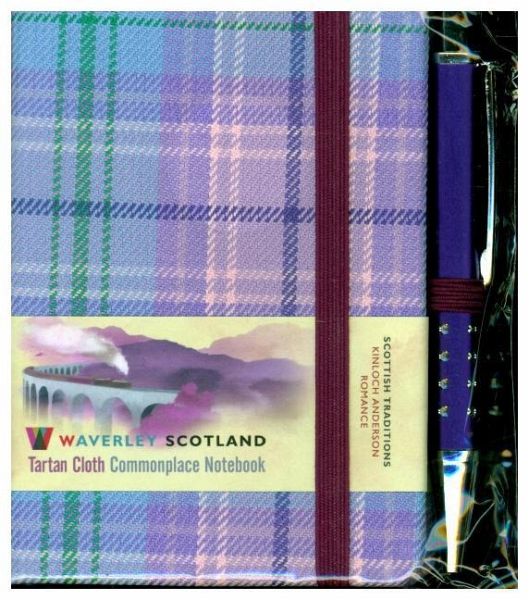 Romance Tartan Mini Notebook with Pen Scottish Traditions Romance Tartan Mini Notebook with Pen Scottish Traditions