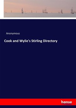 Cook and Wylie's Stirling Directory - Anonym