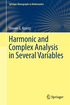 Harmonic and Complex Analysis in Several Variables - Krantz, Steven G.
