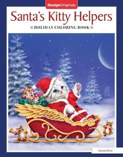 Santa's Kitty Helpers Holiday Coloring Book - Harai, Kayomi