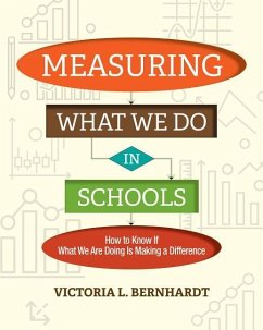 Measuring What We Do in Schools: How to Know If What We Are Doing Is Making a Difference - Bernhardt, Victoria L.