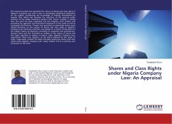 Shares and Class Rights under Nigeria Company Law: An Appraisal