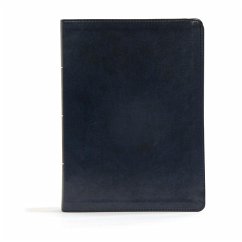 CSB Worldview Study Bible, Navy Leathertouch - Csb Bibles By Holman