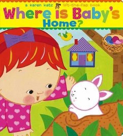 Where Is Baby's Home?: A Karen Katz Lift-The-Flap Book - Katz, Karen