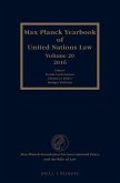 Max Planck Yearbook of United Nations Law, Volume 20 (2016)