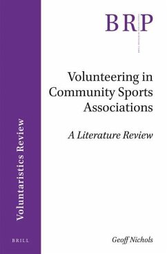 Volunteering in Community Sports Associations: A Literature Review - Nichols, Geoff