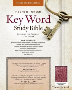 The Hebrew-Greek Key Word Study Bible - Baker, Warren Patrick