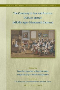 The Company in Law and Practice: Did Size Matter? (Middle Ages-Nineteenth Century)