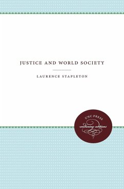 Justice and World Society - Stapleton, Laurence