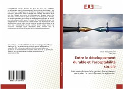 Entre le développement durable et l¿acceptabilité sociale - Fleury-Larouche, Ursula;Jean, Marc