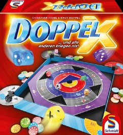 Cover Schmidt 49339 - Doppel X, Familienspiel, Würfelspiel