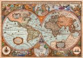 Schmidt 58328 - Antike Weltkarte, Puzzle, 3000 Teile