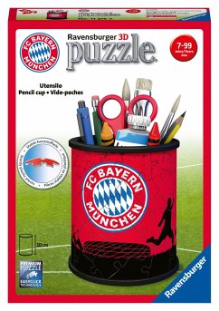 Ravensburger 11215 - Utensilo: FC Bayern München, Stifte-Becher, 3D-Puzzle