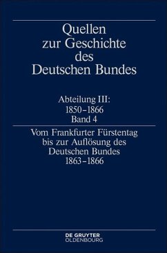 Vom Frankfurter Fürstentag bis zur Auflösung des Deutschen Bundes 1863-1866 (eBook, PDF)