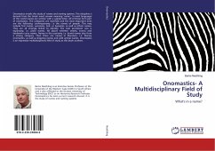 Onomastics- A Multidisciplinary Field of Study