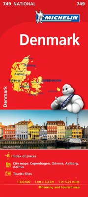 Denmark - Michelin National Map 749 - Michelin