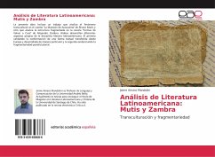 Análisis de Literatura Latinoamericana: Mutis y Zambra - Amaro Mandolini, Jaime