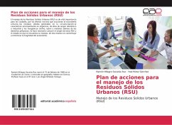 Plan de acciones para el manejo de los Residuos Sólidos Urbanos (RSU)