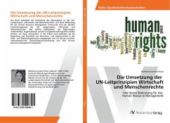 Die Umsetzung der UN-Leitprinzipien Wirtschaft und Menschenrechte