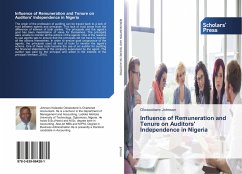 Influence of Remuneration and Tenure on Auditors' Independence in Nigeria - Johnson, Olowookere
