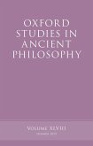 Oxford Studies in Ancient Philosophy, Volume 48 (UK)