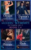 Modern Romance Collection: October 2017 Books 1 - 4 (eBook, ePUB)