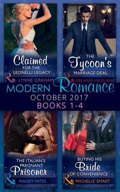 Modern Romance Collection: October 2017 Books 1 - 4 (eBook, ePUB) - Graham, Lynne; Smart, Michelle; Yates, Maisey; Milburne, Melanie