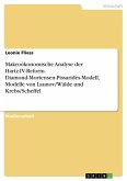 Makroökonomische Analyse der Hartz-IV-Reform. Diamond-Mortensen-Pissarides-Modell, Modelle von Launov/Wälde und Krebs/Scheffel (eBook, PDF)