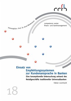 Einsatz von Empfehlungssystemen zur Kundenansprache in Banken (eBook, ePUB) - Leonhardt, Fabian