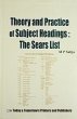Theory and Practice of Subject Headings... - Bild 1