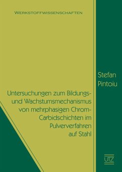 Cover Untersuchungen zum Bildungs- und Wachstumsmechanismus von mehrphasigen Chrom-Carbidschichten im Pulververfahren auf Stahl (eBook, PDF)