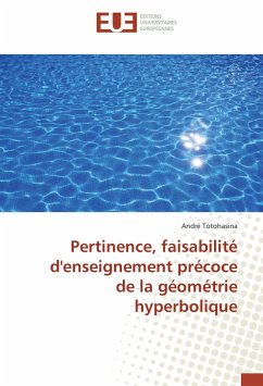 Pertinence, faisabilité d'enseignement précoce de la géométrie hyperbolique - Totohasina, André