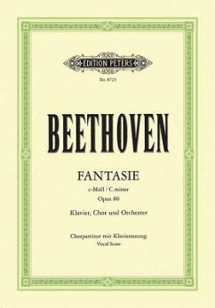 Fantasie für Klavier, Chor und Orchester c-moll op. 80 - Beethoven, Ludwig van