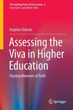 Assessing the Viva in Higher Education - Dobson, Stephen