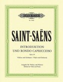 Introduktion und Rondo Capriccioso für Violine und Orchester op. 28 (Ausgabe für Violine und Klavier, Monsieur Sarasate