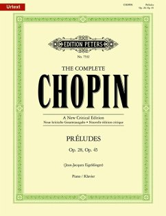 Préludes op. 28, op. 45, für Klavier - Chopin, Frédéric