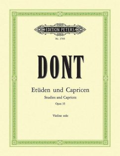 24 Etüden und Capricen für Violine solo op. 35 - Dont, Jacob