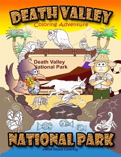 Cover Death Valley National Park Coloring Adventure