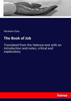 The Book of Job - Elzas, Abraham