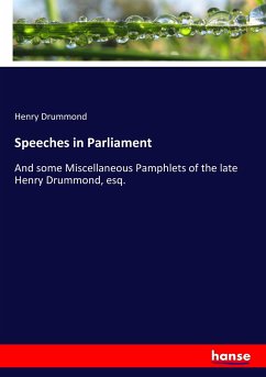Speeches in Parliament