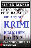 Die August Krimi Bibliothek 2017 - 1603 Seiten Thriller Spannung (eBook, ePUB)
