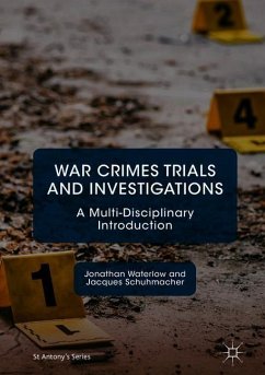 War Crimes Trials and Investigations - Waterlow, Jonathan;Schuhmacher, Jacques