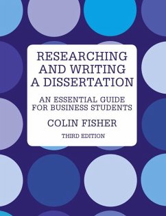 Researching and Writing a Dissertation - Fisher, Colin