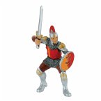 Bullyland 80765 - Figurine World, Ritter, Schwertkämpfer rot