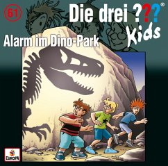 Alarm im Dino-Park / Die drei Fragezeichen-Kids Bd.61 (1 Audio-CD)