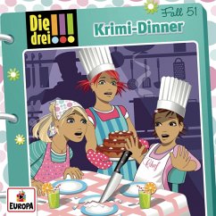 Die drei !!! Krimi-Dinner / Die drei Ausrufezeichen Bd.51 (1 Audio-CD)