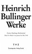 Bullinger, Heinrich: Werke (eBook, PDF) - Bild 1